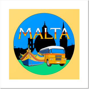 Malta Posters and Art